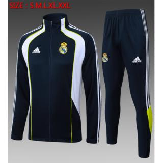 Chándal Real Madrid 2025/26-Retro Bule (Cremallera larga)